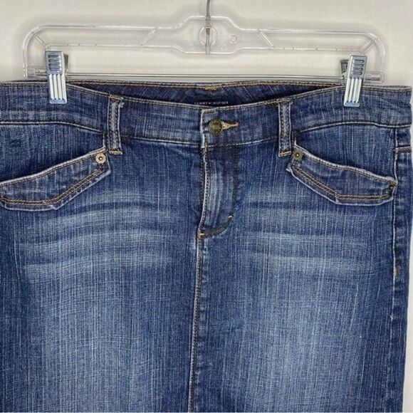 Tommy Hilfiger Blue Denim 4 Pocket Mini Jean Skirt 8 - Picture 4 of 7